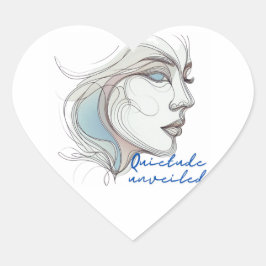 enthüllt Herz-Aufkleber