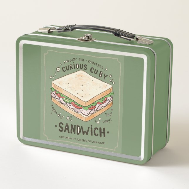 Enthüllung des Doodleverse Metall Brotdose (Vorderseite)