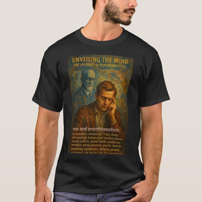 Enthüllung des Geistes: Die Reise der Psychoanalys T-Shirt (Vorderseite)