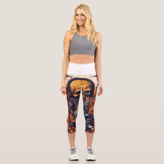 "Enthüllung Elegance Signature-Leggings Capri Leggings