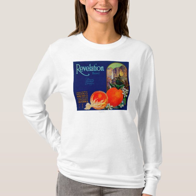 Enthüllung orange LabelNaranjo, CA T-Shirt (Vorderseite)