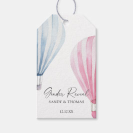 Enthüllung über das Geschlecht der Luftballons Geschenkanhänger