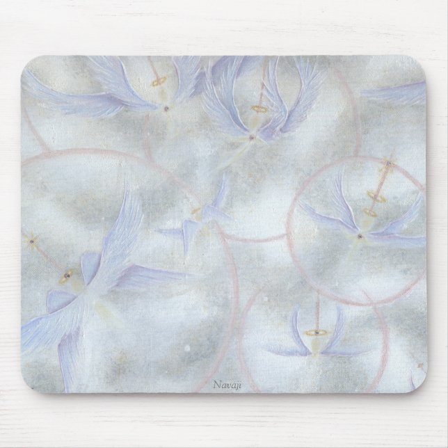 Enthüllungs-Himmel - Mousepad (Vorne)