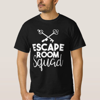 Enthusiast des Escape Room Squad-Escape T-Shirt