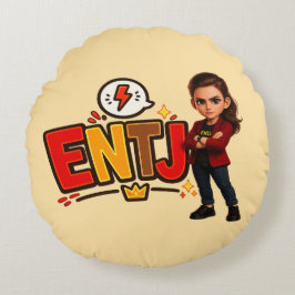 ENTJ — A Conquistadora Visionária Rundes Kissen