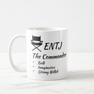 ENTJ MBTI Myers-Briggs Typindikator Persönlichkeit Kaffeetasse