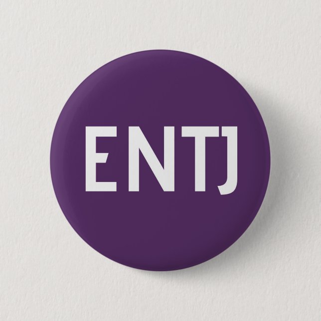 ENTJ Teammitglied-Knopf Button (Vorderseite)