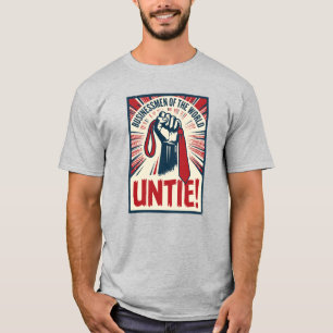 ENTKNOTEN! Anti-Unternehmensbüro-Humor-Design T-Shirt