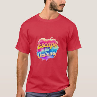 Entkommen der normalen T-Shirt