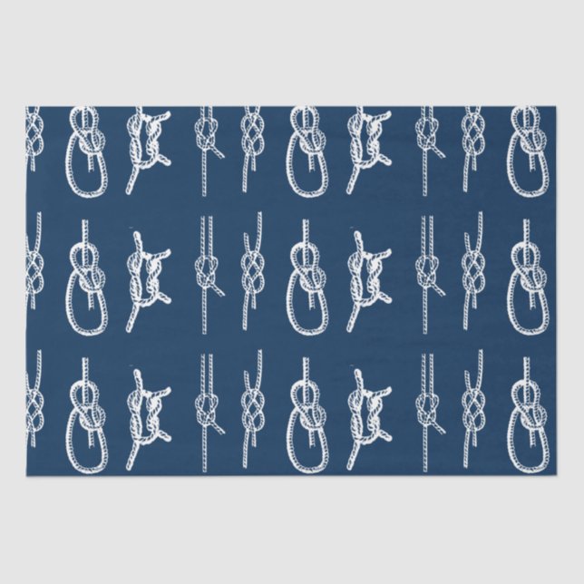 Entkopplung von Segelknoten Seidenpapier (Vorderseite)