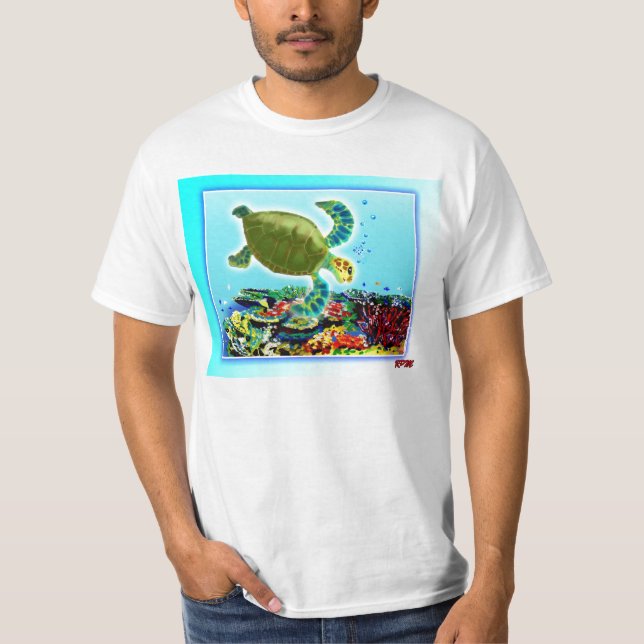 Entlang dem Great Barrier Reef T-Shirt (Vorderseite)