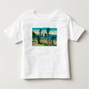 Entlang dem Strand in AvalonCatalina Insel, CA Kleinkind T-shirt