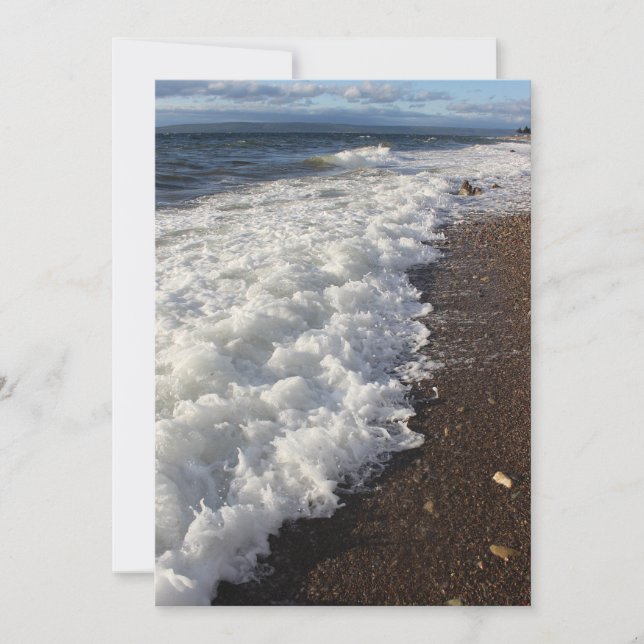 Entlang der Küste. (Vorderseite)