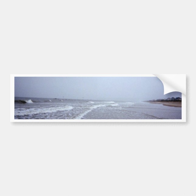 Entlang der North Carolina Seashore Autoaufkleber (Vorne)