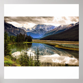 Entlang des Icefield Parkway Poster