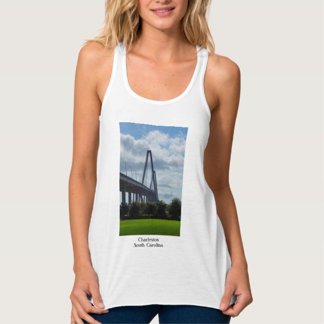 Entlang des Ravenel-Tanks Tank Top (Vorderseite)