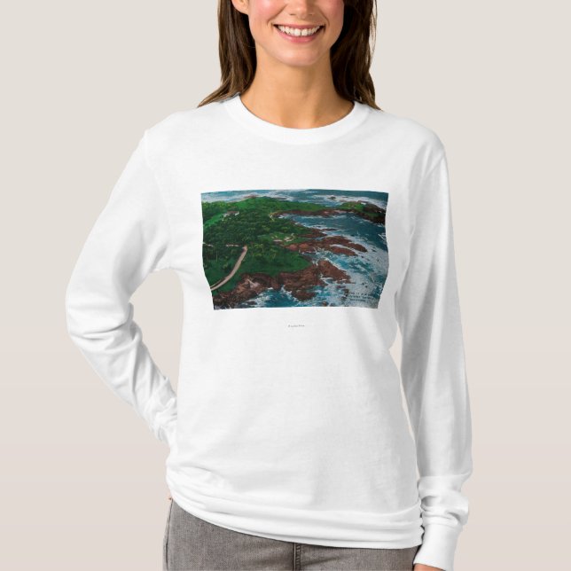 Entlang einem 17 Meilen-Antrieb auf T-Shirt (Vorderseite)