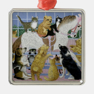 Entlang für der Fahrt Ornament Aus Metall