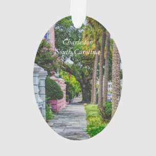 Entlang Rainbow Row gehen Ornament
