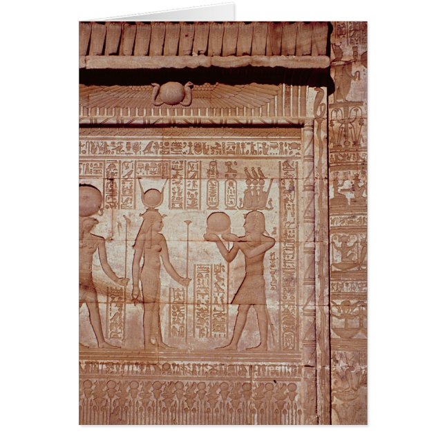 Entlastung, die ein Pharao darstellt (Vorne)
