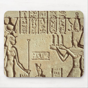 Entlastung, die ein Pharao darstellt Mousepad