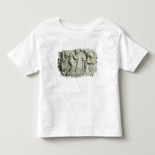 Entlastung, die Straßenbetoniermaschinen darstell Kleinkind T-shirt