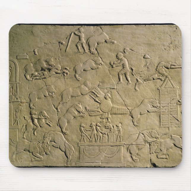 Entlastung, die Zirkusspiele darstellt Mousepad (Vorne)