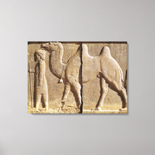 Entlastung von der Vorderseite des Leinwanddruck