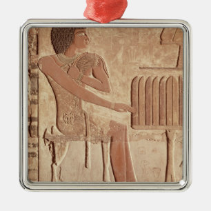 Entlastung, welche die Verstorbenen gesetzt Silbernes Ornament