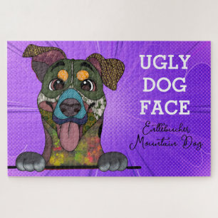 Entlebucher Mountain Hund hässlich Gesicht 1000 St Puzzle