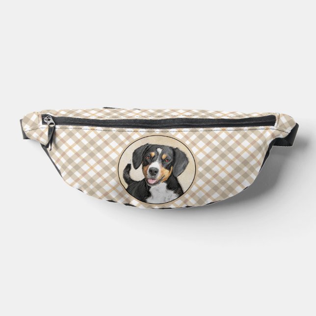 Entlebucher Mountain Hunde Malerei Original Hunde  Bauchtasche (Ablage )
