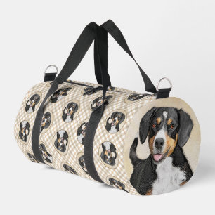 Entlebucher Mountain Hunde Malerei Original Hunde Duffle Bag