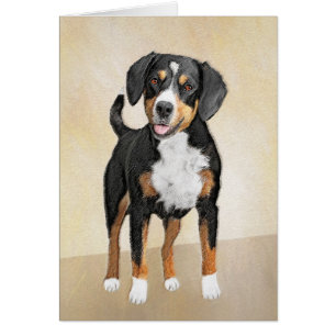 Entlebucher Mountainbike-Malerei - Original Art