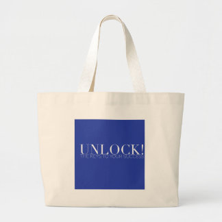 ENTLOCKEN! Ihre Keys Canvas-Verpackung Jumbo Stoffbeutel