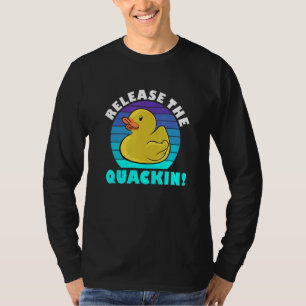 Entlüften Sie das Design der gelben Gummiröschen. T-Shirt