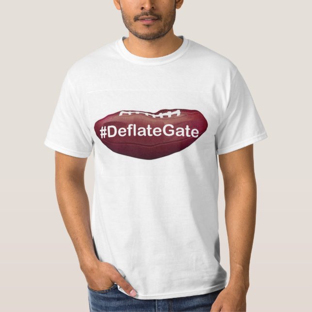 Entlüfteter Fußball #Deflategate T - Shirt (Vorderseite)