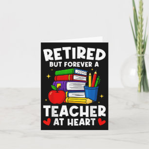 Entmüde aber für immer ein Lehrer im Herzen Funny  Karte