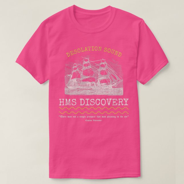 Entolation Sound HMS DISCOVERY T-Shirt (Design vorne)