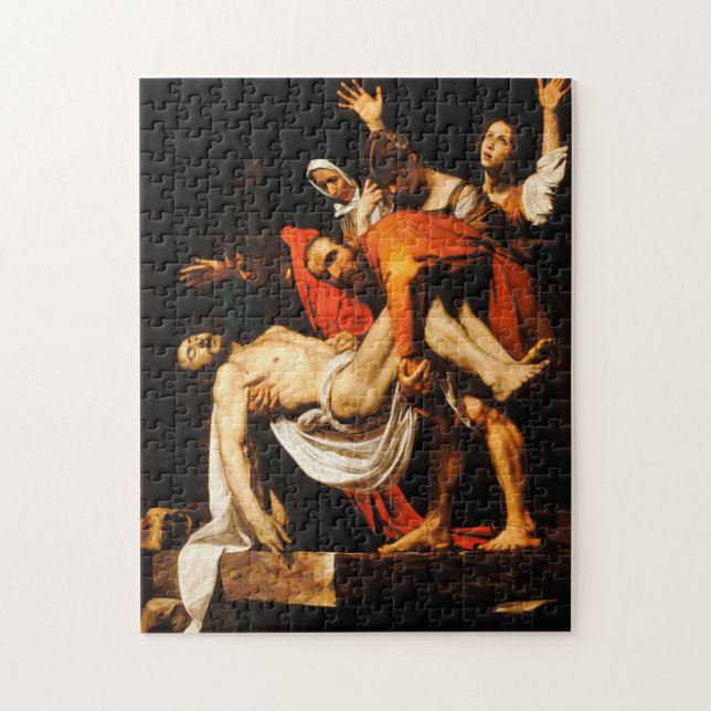 Entombment of Christ - Caravaggio Puzzle (Vertikal)
