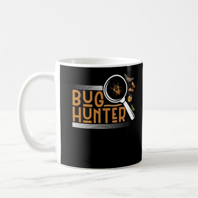 Entomologe Bug Hunter Insekten Funny Biologe Kaffeetasse (Links)