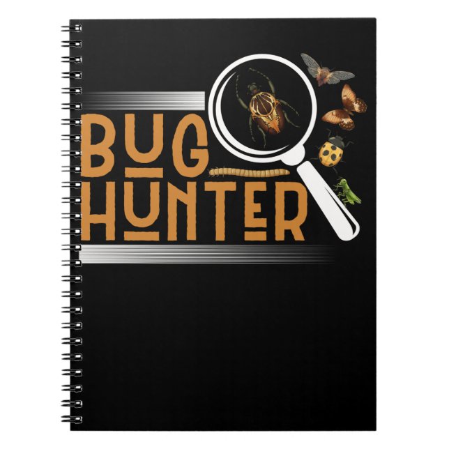 Entomologe Bug Hunter Insekten Funny Biologe Notizblock (Vorderseite)