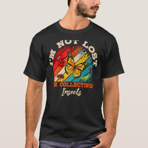 Entomologe Retro Vintag Entomology Collector I T-Shirt