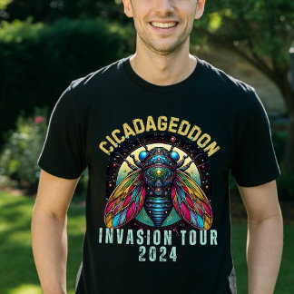 Entomologie Cicada Fest 2024 Broods XIX & XIII Cic T-Shirt