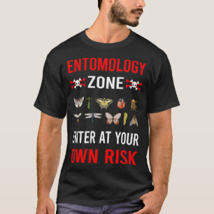 Entomologie Entomologe Insekteninsekten Bug Bugs T-Shirt