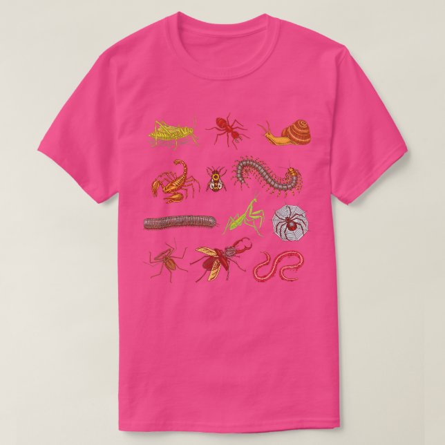 Entomologin Entomologie Insekten Art Bugs Gift T-Shirt (Design vorne)