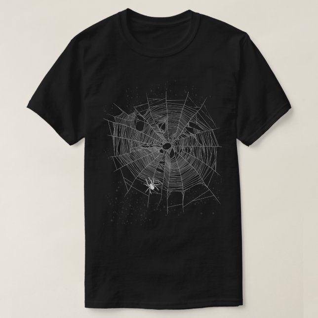 Entomologin Gift Idea Cobweb Spider T-Shirt (Design vorne)