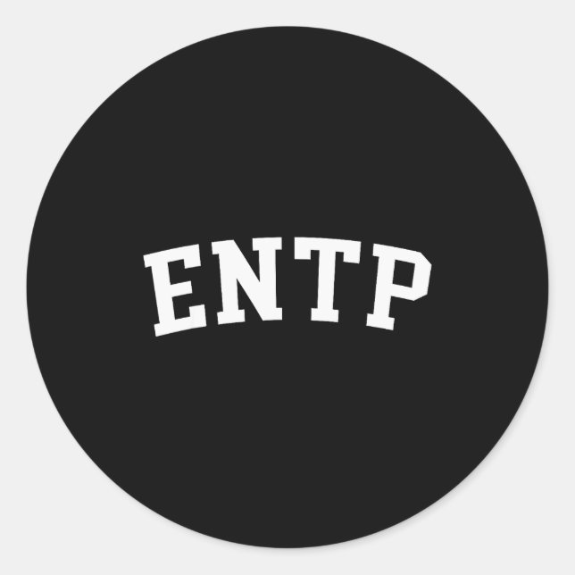 Entp  runder aufkleber (Vorderseite)