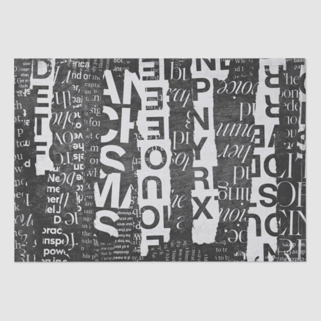 Entpacken von Textseiten oder Gewebepapier Seidenpapier (Vorderseite)