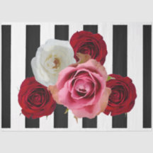 Entpacktes Tissue Paper für 3D-Rose