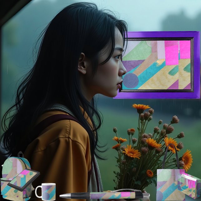 Entrance Jumbo-Tasse (Get the full "Entrance" collection at: https://bit.ly/SmartArtIIZazzle.)